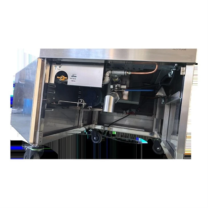 Auto Lift 8-Head Gas Chicken Pressure Fryer high quality