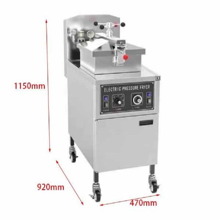 Electric Chicken Broaster Machine Pressure Fryer suppliers