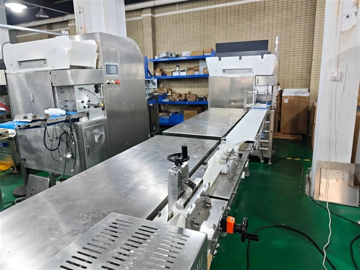 Both Rice Inside And Outside Gimbap Automatic Sushi Roll With Cutter Production Line For Factory high quality