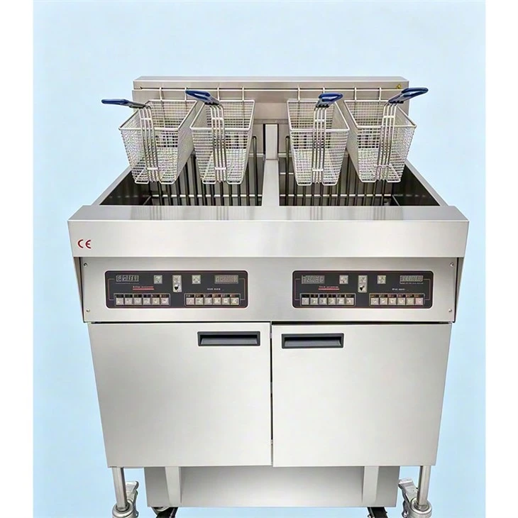 Electric Fryer With Oil Filter