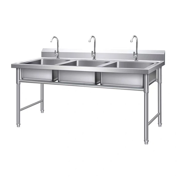 Stainless Steel Work Table With Sink